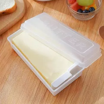 1 шт. Масленка с крышкой, коробка для хранения свежего масла с резаком, настольная коробка для масла, коробка для хранения домашнего сыра