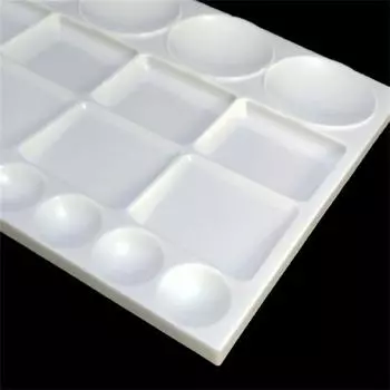 1 шт. масляная краска, водная раскраска, палитра для детей, взрослых, художественный акриловый лоток для рисования, пластиковый поддон, канцелярские принадлежности для студентов onesize