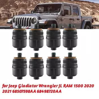 1 шт. масляный фильтр для Jeep Gladiator Wrangler JL RAM 1500 2020 2021 68507598AA 68498720AA масляный фильтр двигателя 1pcs чёрный
