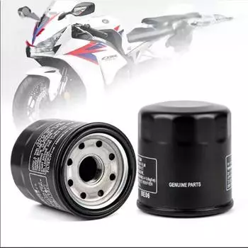1 шт., масляный фильтр для мотоцикла Honda CB400 CB500X CB500F CBR500R CBF600 CB750 CB1000 CBR1000R F5 CBR600RR высококачественный масляный фильтр чёрный