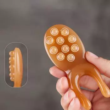 1 шт. массажер для носа из смолы, массажная доска для лица и тела, инструмент для улучшения циркуляции крови 12*3.3cm