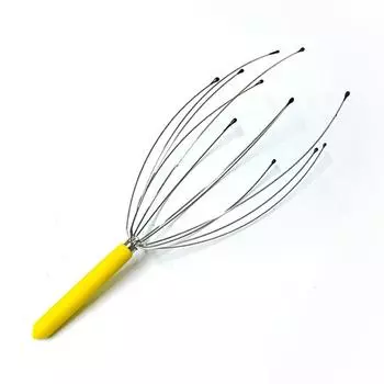 1 шт. Массажер для расслабления головы и головы в виде осьминога, снятие боли, унисекс, металлический коготь, релиз, массажер U5Y3 Multi-color-1Pcs