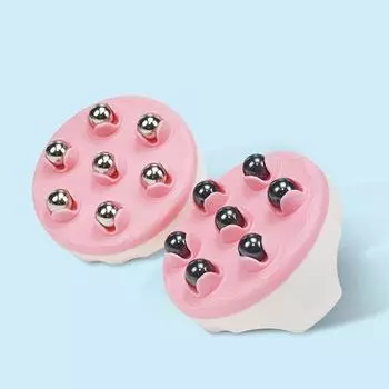 1 шт., массажер Seven Dragon Ball, шарик для ног, рук, роликовый шарик, массажер для тела, магнитная стальная массажная бусина, меридианная щетка