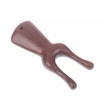 1 шт. Массажная расческа из розового дерева, акупунктурная массажная расческа для носа и глаз, снимает ринит, способствует циркуляции крови