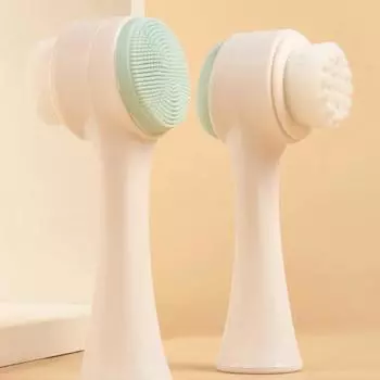 1 шт. Массажная щетка для чистки лап собак, мягкая силиконовая мойка для ног, двухсторонний инструмент для ухода за собаками, кошками, расчески розовый