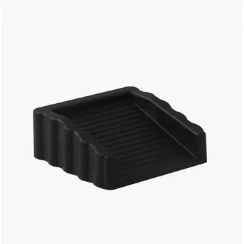 1 шт. матовая поверхность клина безопасности ванной двери блокиратор спальни противоударный класс дверной стопор креативный 4 цвета доступны 1pc чёрный