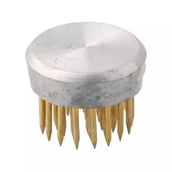 1 шт. Медная игольчатая цветочная композиция, круглая основа для икебаны, держатель для цветочной основы в виде колючей лягушки, фиксированные инструменты, цветочная композиция 23mm