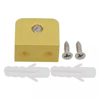 1 шт. Медно-золотой регулируемый держатель для стекла, толстый стеклянный кронштейн, фиксированные зажимы для стекла, держатель для керамической плитки small