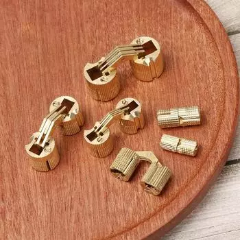 1 шт. Медные мебельные петли, невидимая мебельная фурнитура, скрытая фурнитура для дверцы шкафа, инструменты для улучшения дома 1pc