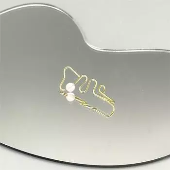 1 шт. Медный бисерный поддельный пирсинг носа кольцо зажим для носа мужчины и женщины личность мода