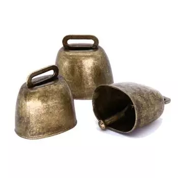 1 шт. медный колокольчик для кошек, собак, домашних животных, украшение для овец, колокольчик, вешалка, металлический колокольчик, громкий металлический антикварный колокольчик, фэн-шуй, ветряная музыка своими руками
