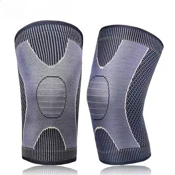 1 шт. Медный наколенник для облегчения боли и поддержки при артрите унисекс, компрессионный наколенник для боли в колене L for weight 60-75KG