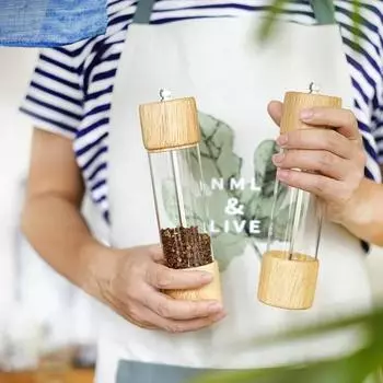 1 шт., мельница для перца, прозрачная мельница для соли и перца, керамическая мельница для измельчения соли, многоцелевой графин, кухонные инструменты