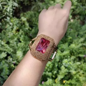 1 шт. Меняющий цвет браслет из турецкого султанита с камнем - элегантный винтажный дизайн, регулируемый массивный браслет, потрясающие цвета в разных источниках света asthepicthe фиолетовый