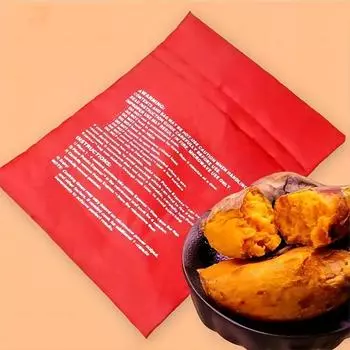1 шт., Мешок для картофеля в микроволновке, Многоразовые мешки для микроволновки, Мешок для запеченного картофеля, Инструменты для выпечки, Кухонные гаджеты, Кухонные принадлежности 1 pcs