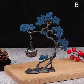 1 шт. металлическая подвесная печка из сосны, подвесное украшение для ароматерапии, антикварная подвесная курильница для офиса, йоги, медитации, домашнего декора A