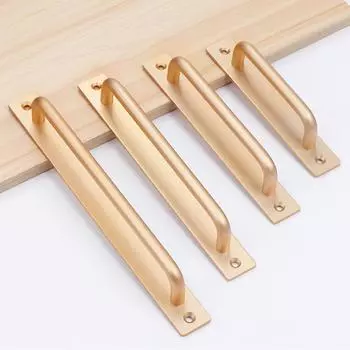 1 шт. Металлическая прочная ручка для двери амбара, ручка с длинным основанием, ручка с длинным основанием для ворот гаража