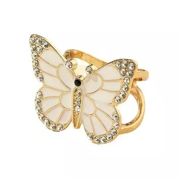 1 шт. Металлическая ретро-стиль с бриллиантами, роскошная пряжка для шарфа, нежная бабочка, декоративная пряжка, фиксированная