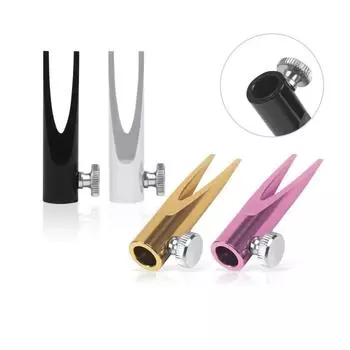 1 шт., металлическая точилка для карандашей, аксессуары для деревянных карандашей для бровей, двухсторонний U-образный слот для карт, основа для заточки карандашей для бровей, инструменты чёрный