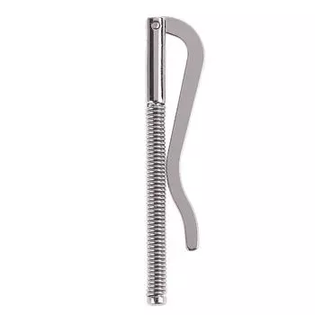 1 шт., металлический двойной зажим для денег, барный кошелек, сменные детали, пружинный зажим, держатель для денег серебряный