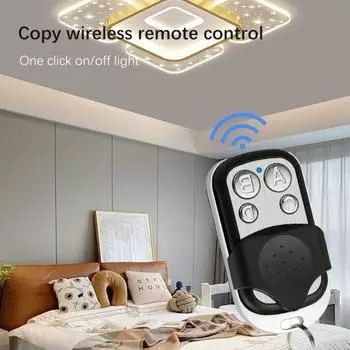 1 шт. Металлический кнопочный пульт дистанционного управления, разблокировка, 4 кнопки, 433/315 МГц, универсальный пульт дистанционного управления для гаражных ворот с 4 кнопками 433hz