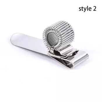 1 шт., металлический пружинный держатель для ручек, металлические зажимы для ручек, эластичная петля, канцелярские принадлежности для блокнота Style 2