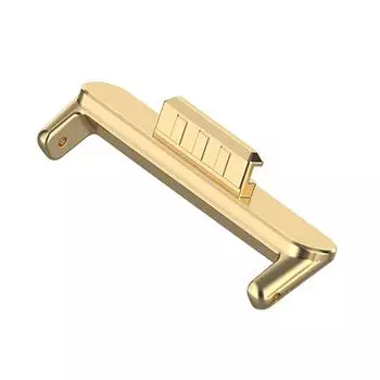 1 шт. металлический разъем 20 мм адаптеры для смарт-часов Huawei Watch Fit 3 (Серебряный)