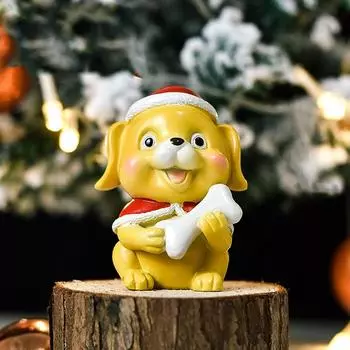 1 шт. Микропейзажи Рождественский смоляной настольный орнамент подарочная глухая коробка многоцелевая