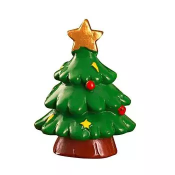 1 шт. Микропейзажи Рождественский смоляной настольный орнамент подарочная глухая коробка многоцелевая