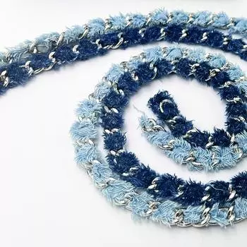 1 шт. Милая джинсовая цепочка для маленькой ароматической сумки-ремешка, полуфабрикаты, аксессуары для одежды своими руками