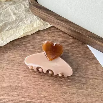 1 шт. милая и уникальная ацетатная заколка для волос для женщин, элегантный темперамент в японском стиле, заколка для волос «полупучок» для затылка