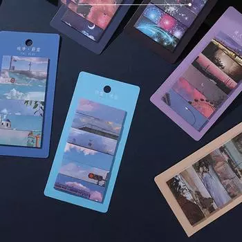 1 шт. Милые девушки липкие заметки блокнот блокнот для заметок офис школьные принадлежности канцелярские принадлежности планировщик