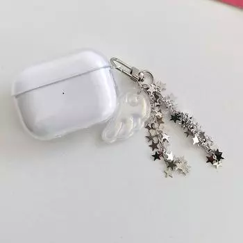 1 шт. Милые крылья ангела, цепочка со звездой, подвеска для мобильного телефона, брелок, Y2K, подвеска для рюкзака, украшение для сумки, подарок для девочки