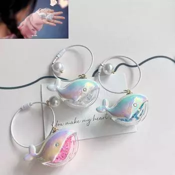1 шт. милый брелок в виде кита дельфина морское животное кукла кавайный автомобильный брелок аксессуары для мужчин женщин пара сумка ювелирные изделия A3