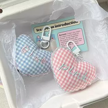 1 шт. милый хлопковый наполнитель 3D сетка сердце брелок автомобиль сумка кулон рюкзак брелок безделушка подарок для девушки брелок аксессуары розовый