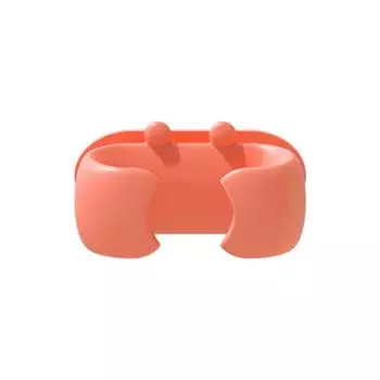 1 шт. милый краб силиконовый держатель для ложки для риса вешалка для риса портативный самоклеящийся крабовый держатель для лопатки присоска подставка для ложки красный