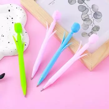 1 шт. Милый механический карандашный пресс, автоматический мультяшный карандаш-тюльпан, школьные канцелярские принадлежности, студенческий подарок