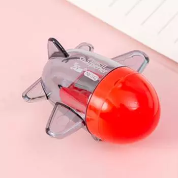 1 шт. Милый мини-самолёт точилка для карандашей школьные принадлежности канцелярские принадлежности креативные канцелярские принадлежности