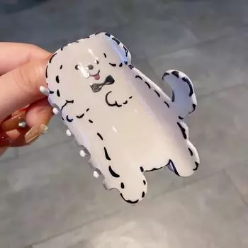 1 шт. Милый питомец Захват Женский Новый Зажим Головной убор Полузаколка для волос Задняя часть головы Захват-акула