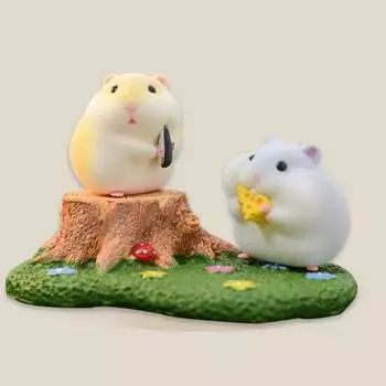 1 шт. милый вор-хомяк для салона автомобиля, изысканный хомяк, украшение для приборной панели автомобиля