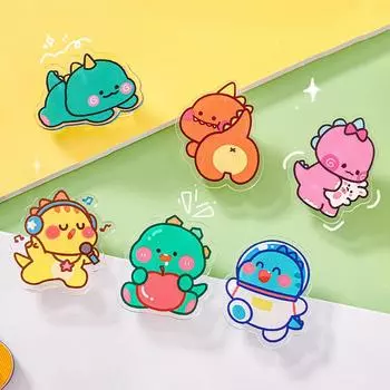 1 шт., милый зажим с динозавром, офисные школьные канцелярские принадлежности, декоративные принадлежности для фото, канцелярские принадлежности