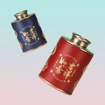 1 шт., мини-банка для чая с крышкой, банки для конфет, контейнер для чая, сахар, кофе, контейнер для хранения, ретро чайник, ретро чайная банка, банка Conta красный