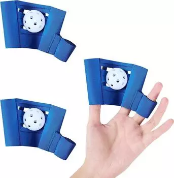 1 шт. мини-бейсбольные перчатки, тренировочные перчатки для софтбола, двухпальцевые перчатки для ловли мячей размером с гольф, легкие перчатки для ловли мячей 1Pc black