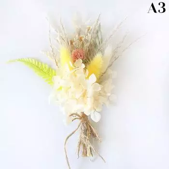 1 шт. Мини-букет из натуральных сухих цветов, бутоньерки для жениха, бутоньерки для подружек невесты, брошь для корсажа, рождественский свадебный декор