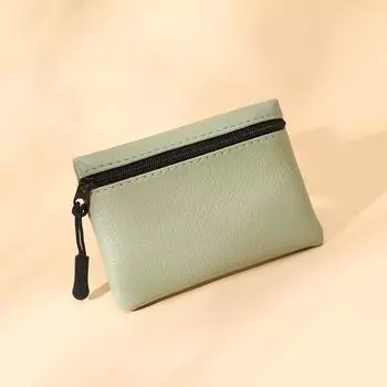 1 шт. Мини-кошелек-мешочек для монет, кошелек для монет, женские кошельки на молнии, маленький держатель для визитных карточек для женщин, ПУ