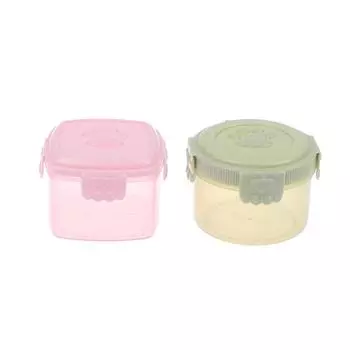 1 шт. Мини-круглые квадратные бутылки для кетчупа, приправы, соуса, меда, горчицы, салатной заправки, кухонный контейнер для соуса Bento