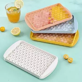 1 шт. Мини-лоток для кубиков льда, улучшенная форма для изготовления ледяных шариков, крошечный лоток для измельченного льда для охлаждения напитков, кофе, сока, инструментов для домашней вечеринки синий