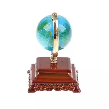 1 шт. мини-металл 1:12. Винтажная мебель для миниатюрного кукольного домика в виде синего земного шара