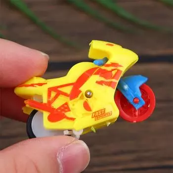 1 шт. Мини-мотоцикл Voitur Inertial Boy Интересная игрушка высокоскоростная инерционная детская модель подарка на день рождения весело милая