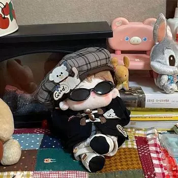 1 шт. Мини плюшевые животные DIY аксессуары кошачьи глаза очки для 10 см хлопковые куклы милые кукольные очки